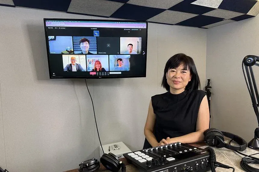 Straits Times Work Talk podcast episode on Singapore as a tech city, featuring Davidson Chua